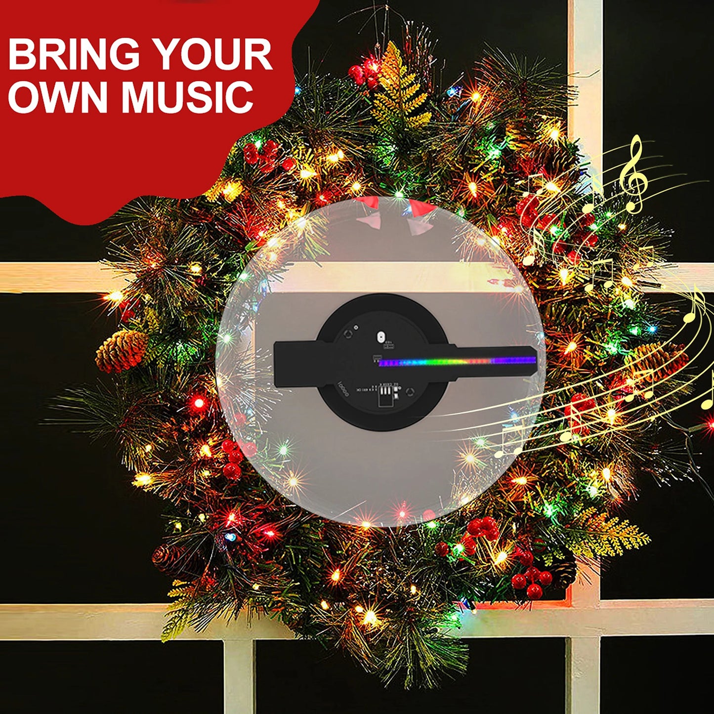 3D Hologram Projector Advertising Display Fan Advertisment Video Player 3D Naked Eye HD LED Photo Video Fan with Bright LED Bead