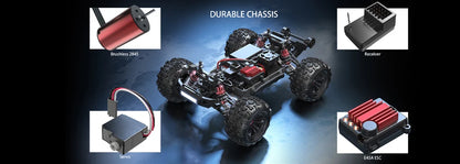 MJX 16207 Hyper Go 70km/h Brushless Rc Car 70KM/H High Speed Drift Cars 1/16 2.4G 4WD Racing Car Off-Road Remote Control Truck