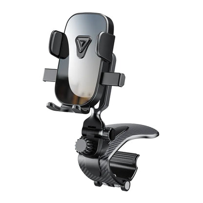 New Car Dashboard Phone Holder Gravity Crocodile Clip Automatic Locking Mirror Phone Stand Universal GPS Navigation Mount