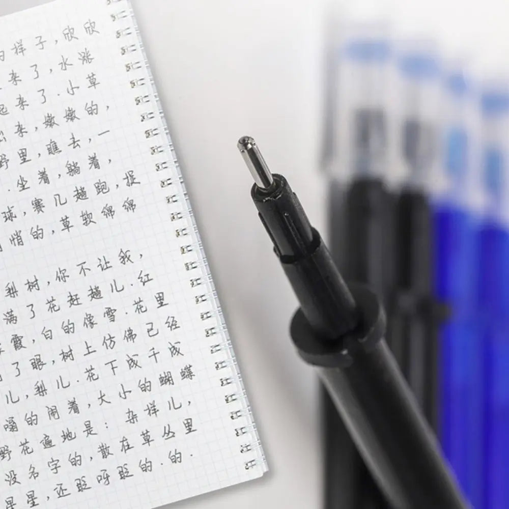 10PCS/Set 0.5mm Colorful Ink Gel Pen Refill Writing Tool Writing Stationery Neutral Pen Core Erasable Replacement Refill