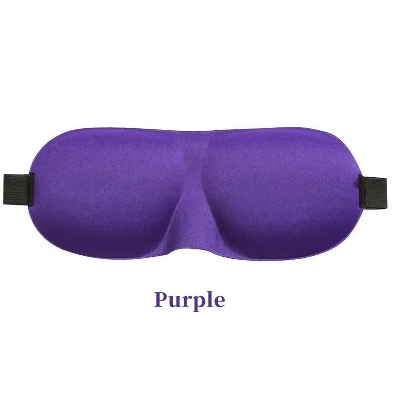 3D Contoured Sleep Mask 100% Light Blocking Eye Mask Ultra-Soft Skin-Friendly Material Breathable Eye Cover For Rest Travel Yoga
