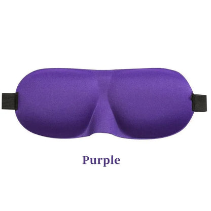 3D Contoured Sleep Mask 100% Light Blocking Eye Mask Ultra-Soft Skin-Friendly Material Breathable Eye Cover For Rest Travel Yoga