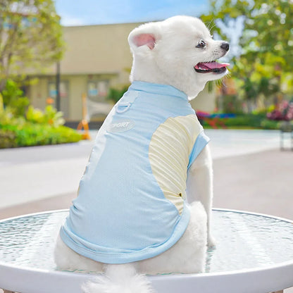 Dog Cooling Vest Shirts Breathable Cool Jacket Sun Protection Puppy Dog Cool Shirt for Outdoor Walking Training Hiking on Summer