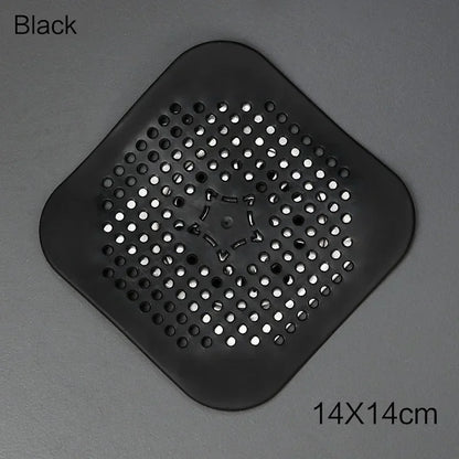 3PCS Drain Hair Catcher Filter Sink Anti-blocking Strainer Bathtub Shower Floor Silicone Stopper Cover Kitchen Bathroom Accessor