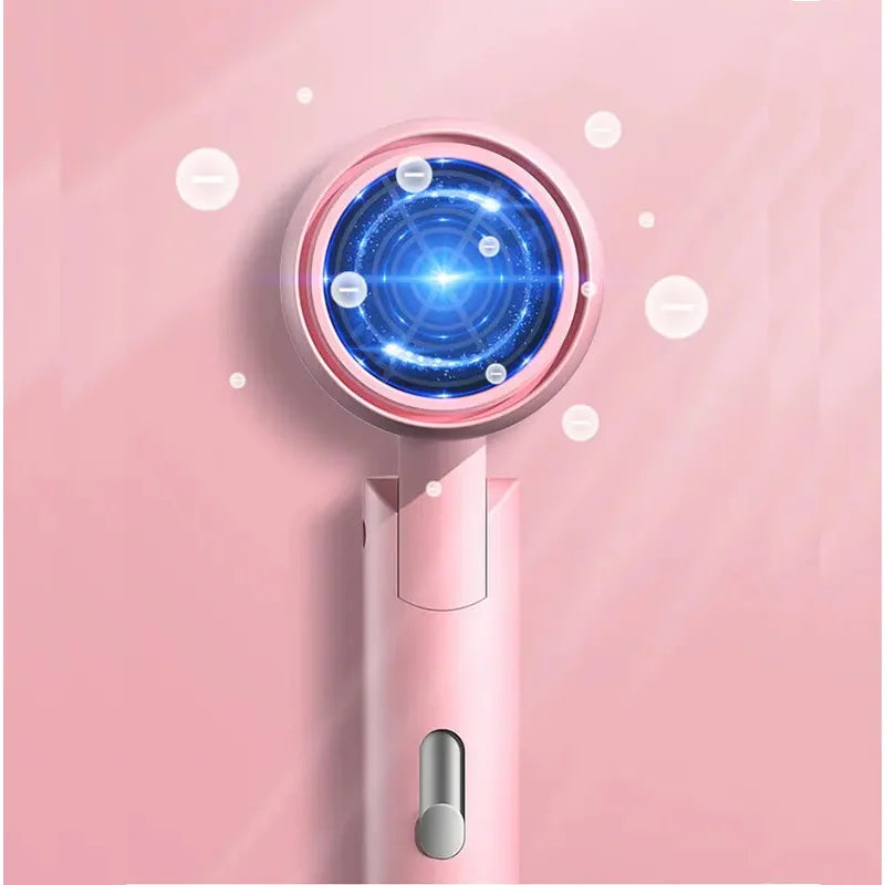Portable Mini  Folding Hairdryer 220V-240V 750W with Carrying Bag Hot Air Anion Hair Care for Home Travel Hair Dryer Blow Drier