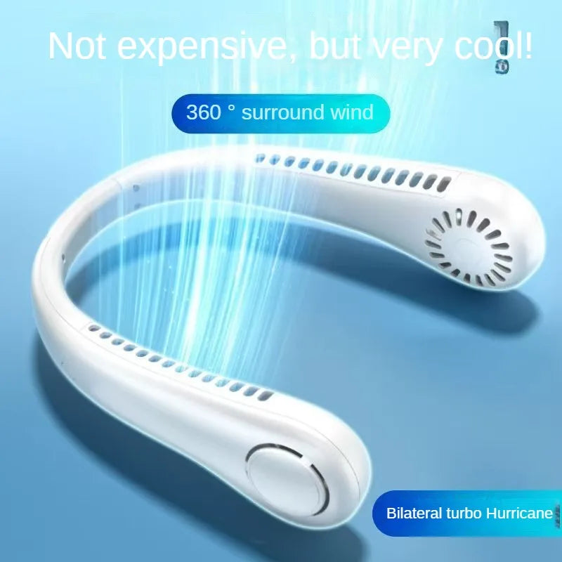 Neck fan USB-C rechargeable