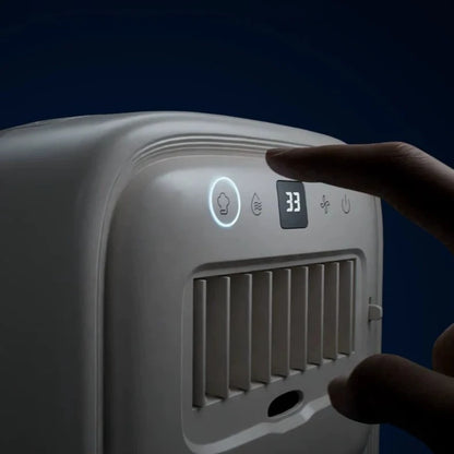 Portable Air Cooler Fan 2026 Kitchen Ice Mist Fan with Fast Cooling Quiet Operation Humidify Electric Fan for Home Office