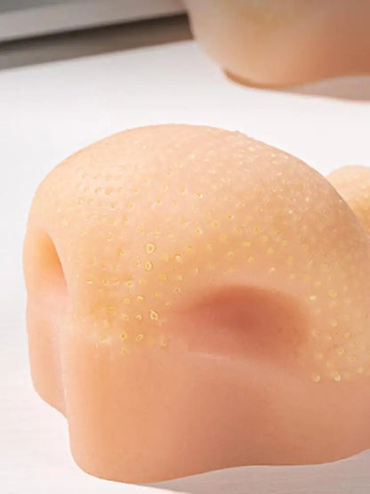 Silicone Pimple Popping Toy Satisfying Pimple Pop Toy Reusable Stress Reliever Nose Game For Kids Boy Girls Adults Classroom