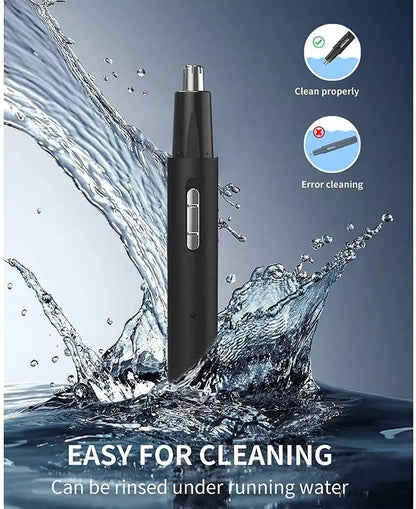 MINI Electric Nose Ear Hair Trimmer for Men Painless Rechargeable Sideburns Eyebrows Beard 3 in 1 Hair Clipper Shaver