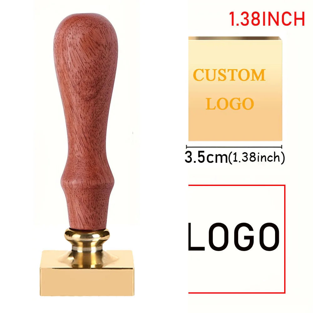 Valentine's Day Wedding Custom Clay Seal Set - 22/25/30/35/40mm Customizable Pottery Design Craft Tool with 1 Handle, Clay Craft
