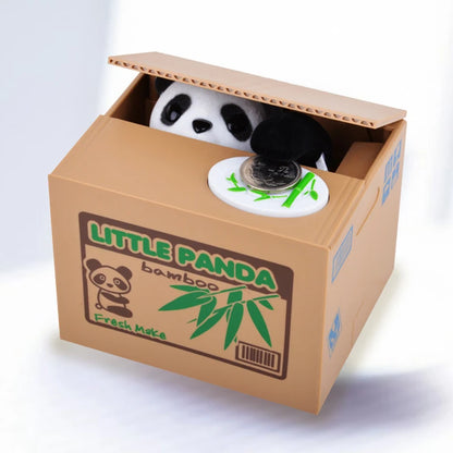 Creative Electronic Money Bank Eat Money Cat Money Bank Cute Toys Children's Gifts Coin Savings Desktop Decorations