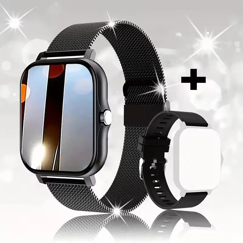 New Smart Watch 2.01 Inch HD Display Answer Make Call Message Preview Sport Modes smartwatch DIY Dial Weather Forecast Men Women