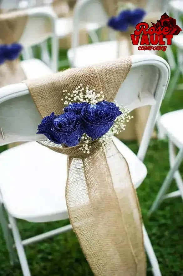 30/50 pcs 7/6 cm Glitter artificial flower rose Mother's/Valentine's Day girl friend wife DIY bouquet gifts for wedding Birthday