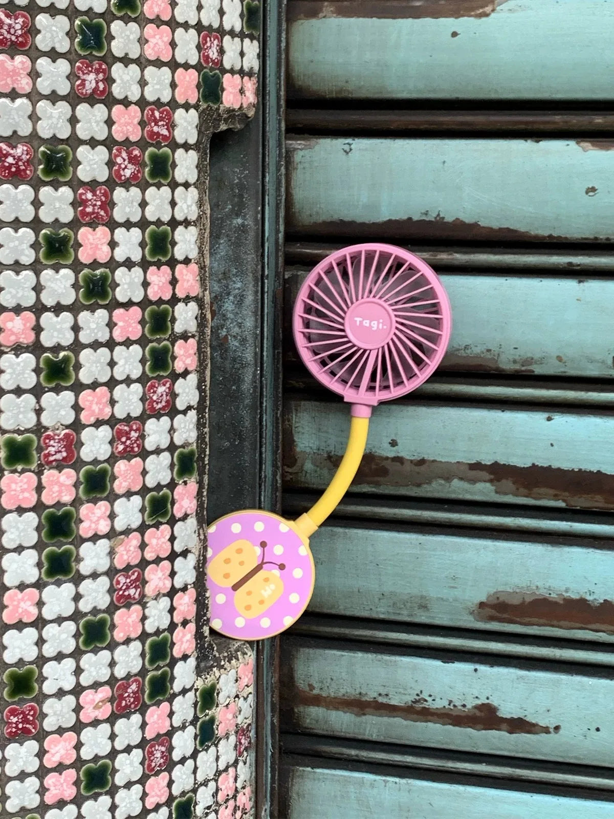 Portable Magnetic Fan Compact Durable  Creative Mini Fan for Outdoor Cooling Heat Prevention and Personal Use Ideal for Concerts
