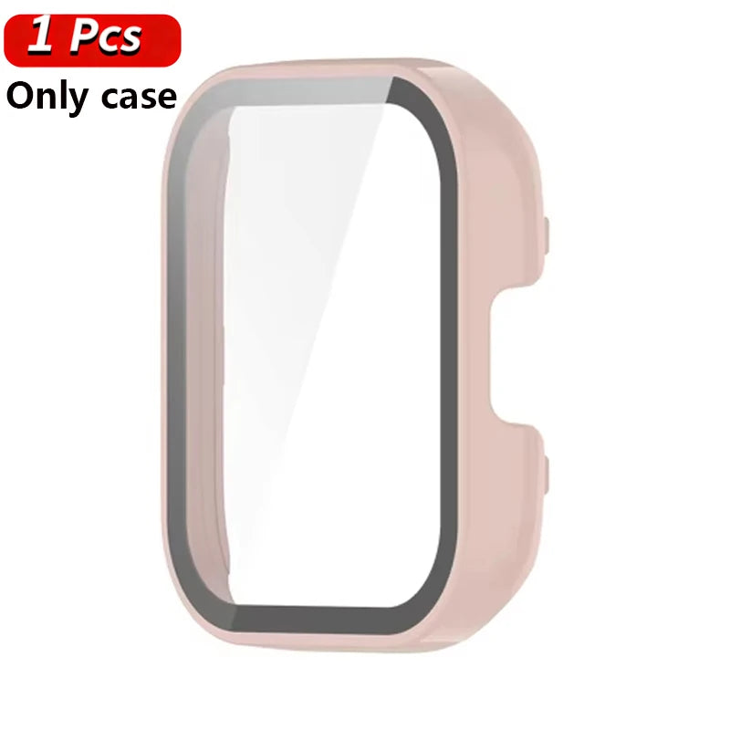 Silicone Strap+Case for Xiaomi Redmi Watch 3 Active band smartwatch Accessories Sport Bracelet For Redmi watch3 Active/Lite Case