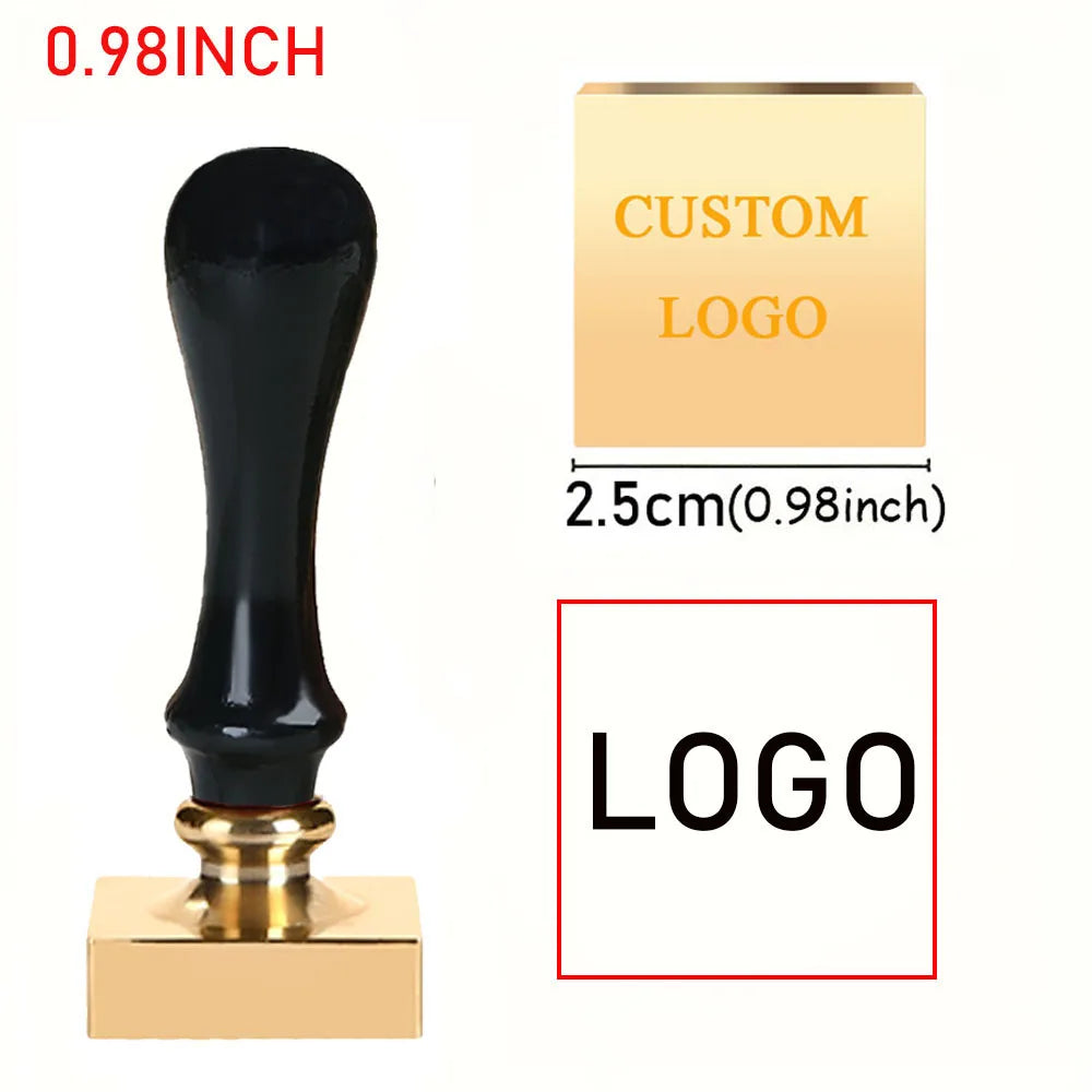 Valentine's Day Wedding Custom Clay Seal Set - 22/25/30/35/40mm Customizable Pottery Design Craft Tool with 1 Handle, Clay Craft