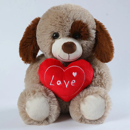 Love Bear Stuffed Animal, Holding Love Heart Plush Bears, I Love You Mom, Valentine's Day Gift, Love Gift for Mom, Girlfriends