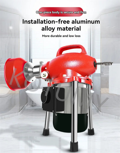 Automatic Cleaning Tool Pipeline Unclogging Machine Toilet Unclogging Blockage Unclogging Sewer Cleaning