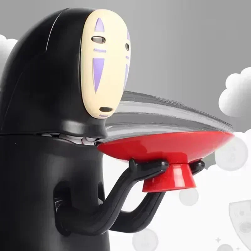 2028 new No Face Man Electric Piggy Bank - Automatic Coin Consumption Battery Charging Storage Jar for Birthday Gifts