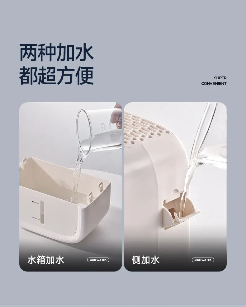 Portable Air Cooler Fan 2026 Kitchen Ice Mist Fan with Fast Cooling Quiet Operation Humidify Electric Fan for Home Office