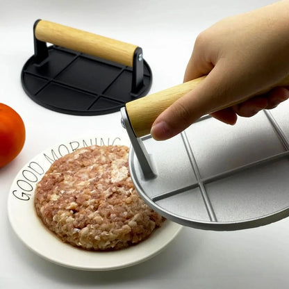 Cast Iron Grill Press Heavy Duty Steak Burger Press With Handle for Griddle Barbecue Hamburger Sausage Kitchen Cooking Tool