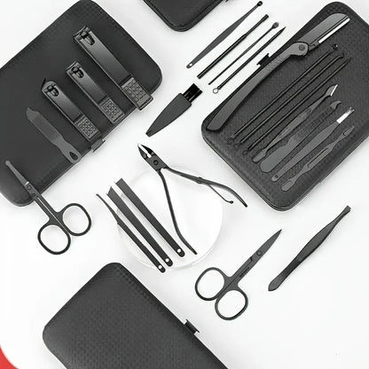 24 Pcs Manicure Set, Professional Pedicure Set, Personal Care Nail Kit, Toenail Clipper Cutters For Men And Women Nail Trimmer