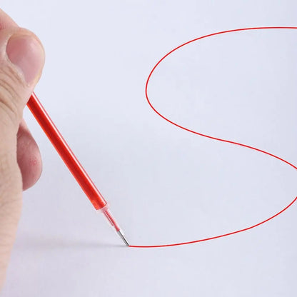 10PCS/Set 0.5mm Colorful Ink Gel Pen Refill Writing Tool Writing Stationery Neutral Pen Core Erasable Replacement Refill