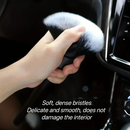 Ultra-Soft Car Detailing Brush Super Soft Auto Interior Detail Brush synthetic boars hair for cars seat leather cleaning