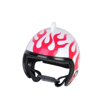 Chicken Helmet Pet Safety Funny Parrot Headwear Small Pet Hard Sun Rain Protection Small Helmets Accessories for Bird Parakeet