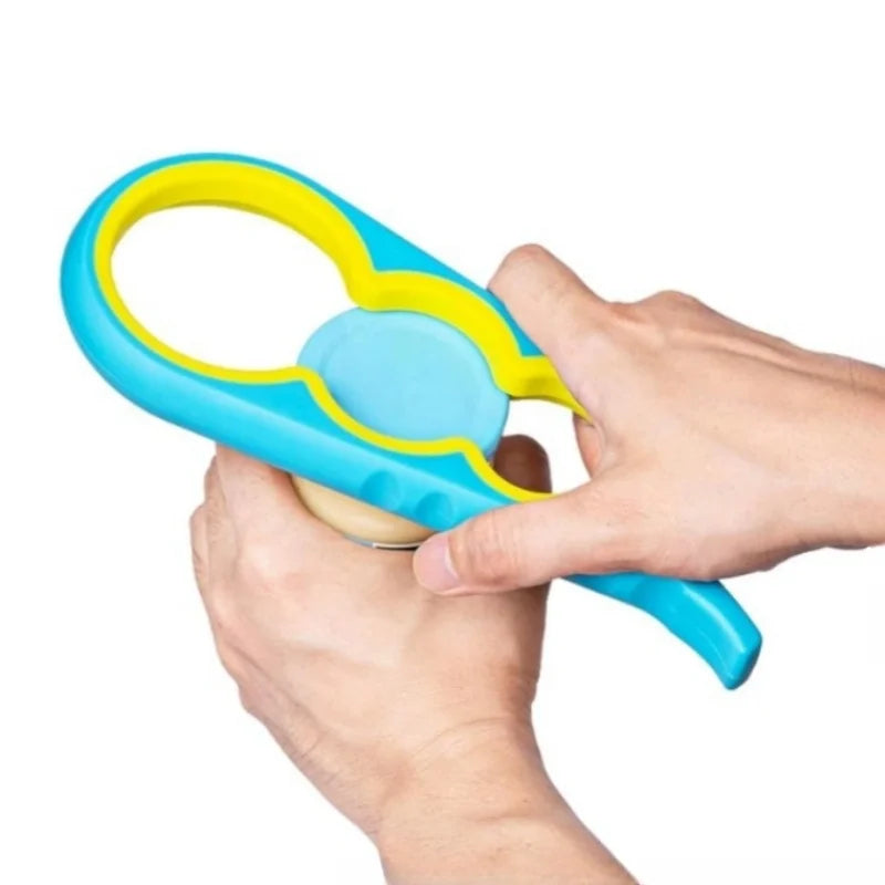multifunctional can opener kitchen household non-slip simple bottle opener tool, lid opening labor-saving artifact