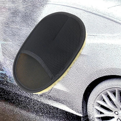 1/10Pcs Car Cleaning Sponge Glove Car Polishing Washing Mitt Gloves Microfibre Wash For Automotive Kitchen Homes Cleaner Wool
