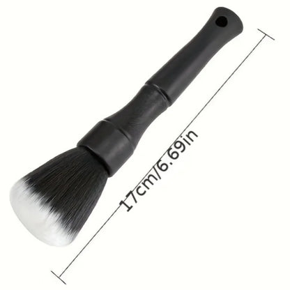 Ultra-Soft Car Detailing Brush Super Soft Auto Interior Detail Brush synthetic boars hair for cars seat leather cleaning