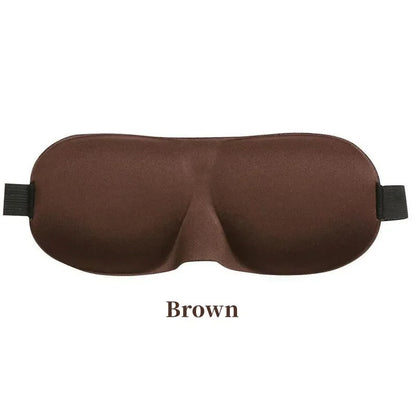 3D Contoured Sleep Mask 100% Light Blocking Eye Mask Ultra-Soft Skin-Friendly Material Breathable Eye Cover For Rest Travel Yoga
