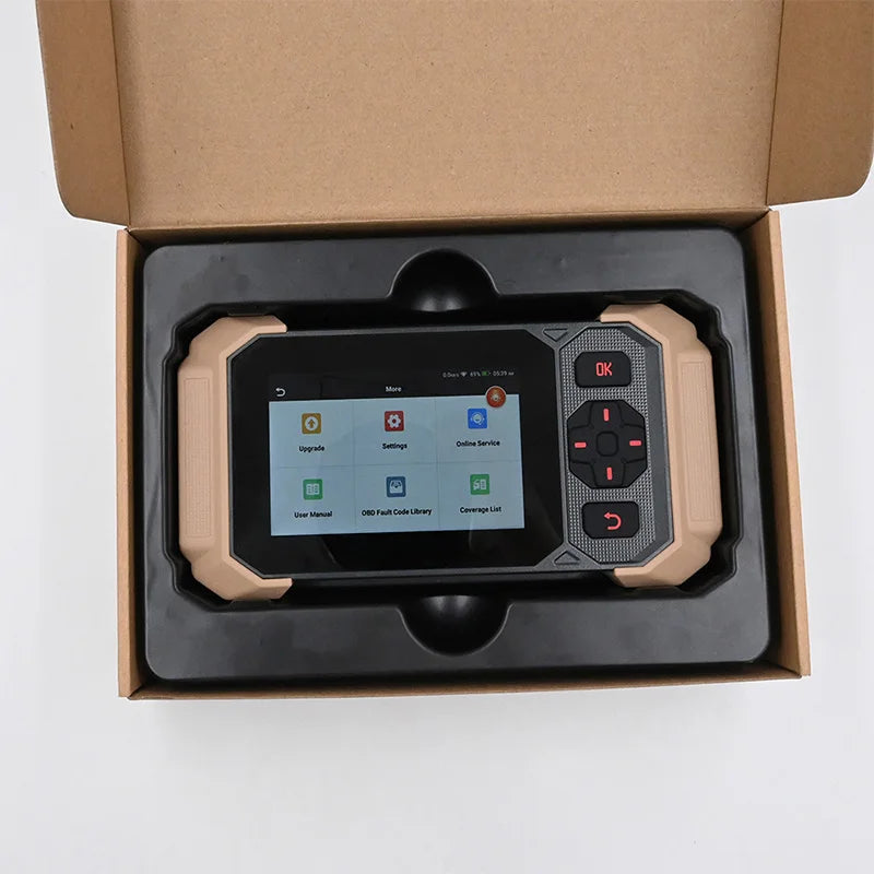 THINKCAR Thinkscan 641 CANFD Obd2 Scanner because diagnosis Tools abuse SRS Engine AT Full System diagnosis For All Cars Lifetime Free up Automotive Code leader