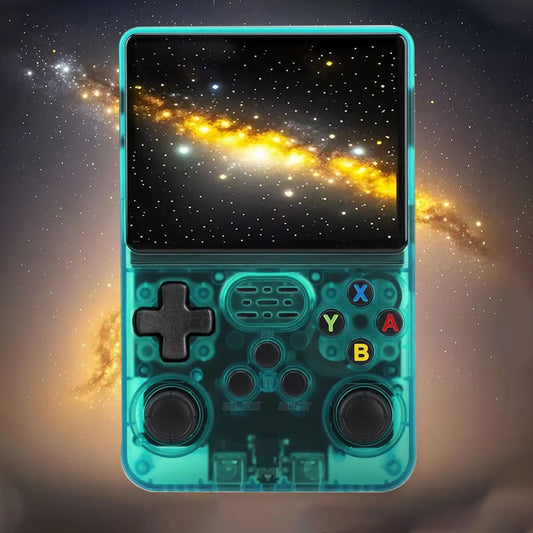 R36HD Handheld Retro Game Console, 1 Count Rechargeable Portable Pocket Game Console with 3.5-inch IPS Screen, Linux System Game