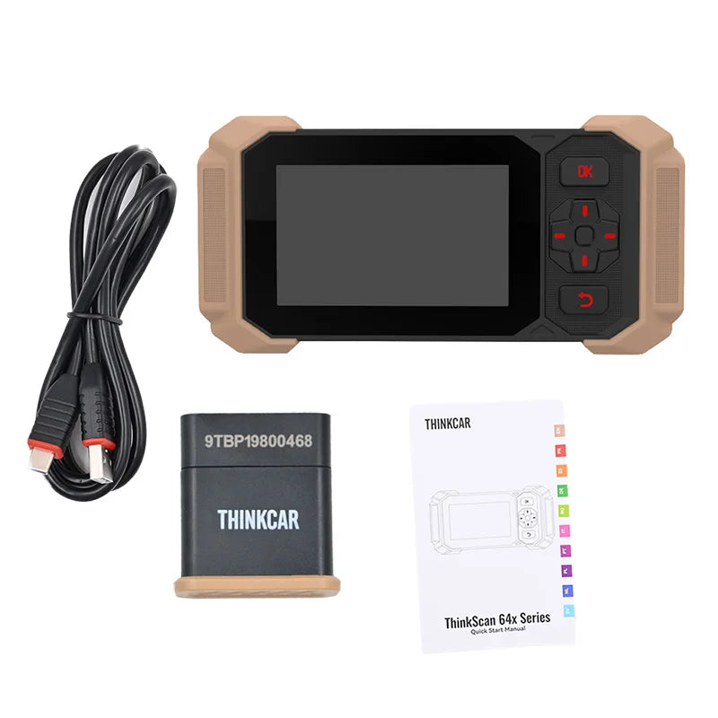 THINKCAR Thinkscan 641 CANFD Obd2 Scanner because diagnosis Tools abuse SRS Engine AT Full System diagnosis For All Cars Lifetime Free up Automotive Code leader