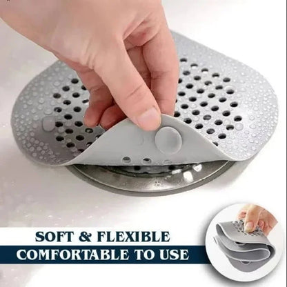 Hair Catcher Filter Sink Anti-blocking Strainer Kitchen Bathroom Bathtub Shower Sewer Filters Floor Silicone Stopper Covers