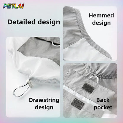 Dog Cooling Sun Protective Sunproof Clothing Pet UV Protective UPF Suit Clothing Thin Vest Summer Cool Coat Jacket Dog Cloehes
