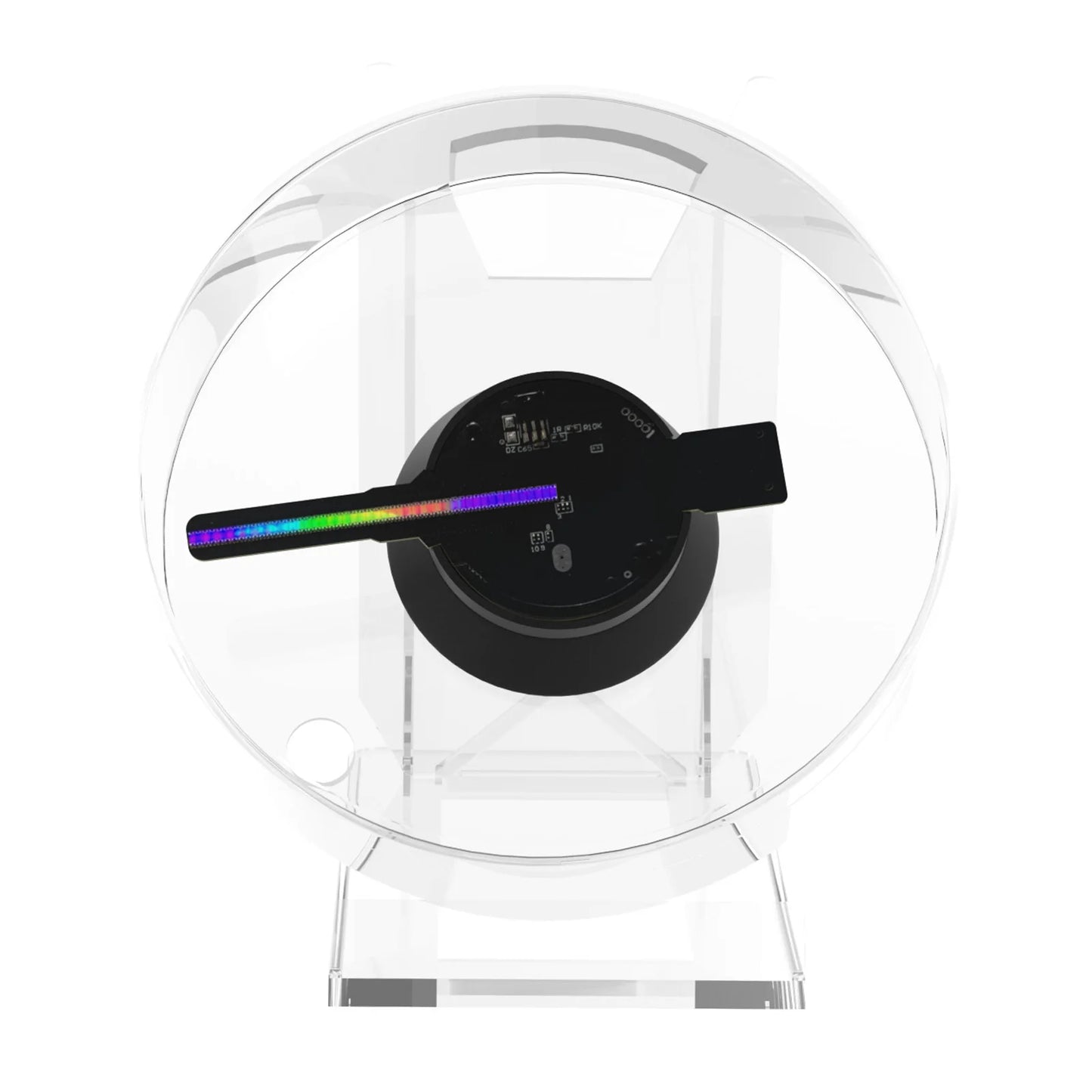 3D Hologram Projector Advertising Display Fan Advertisment Video Player 3D Naked Eye HD LED Photo Video Fan with Bright LED Bead