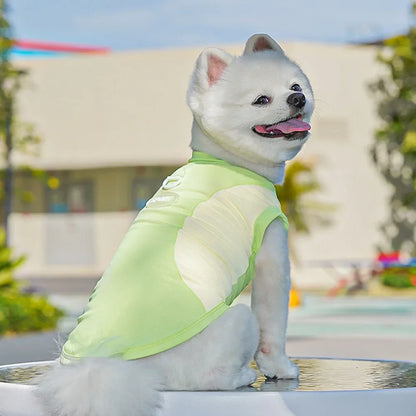 Dog Cooling Vest Shirts Breathable Cool Jacket Sun Protection Puppy Dog Cool Shirt for Outdoor Walking Training Hiking on Summer