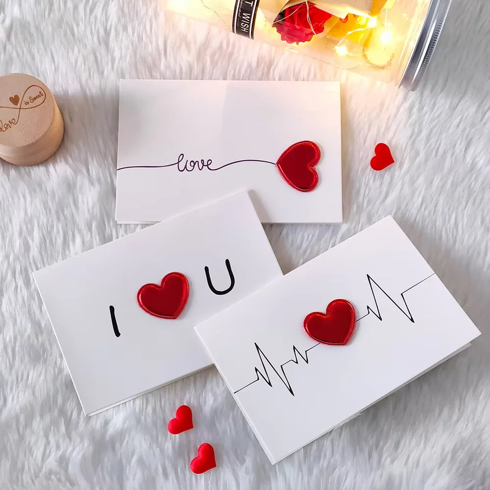 Cards Valentines Day Gift Love Postcard Wedding Invitation Greeting Cards Anniversary for Her Valentines Day Gift Card