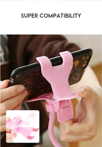 Universal Mobile Phone Bracket Clamp Bedside Desktop  Long Arm Lazy Person Phone Stands Support For iPhone Xiaomi Huawei Samsung