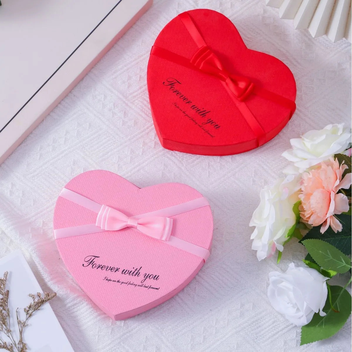 Valentines Day Gift for Her Gift Box with Bear Soap Rose Flower Romantic Mothers Day Wedding Birthday Gift Home Party Decor 1PC