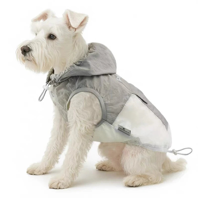 Dog Cooling Sun Protective Sunproof Clothing Pet UV Protective UPF Suit Clothing Thin Vest Summer Cool Coat Jacket Dog Cloehes