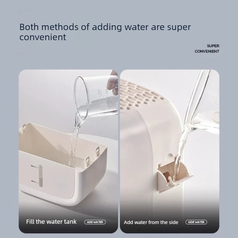 Portable Air Cooler Fan 2026 Kitchen Ice Mist Fan with Fast Cooling Quiet Operation Humidify Electric Fan for Home Office