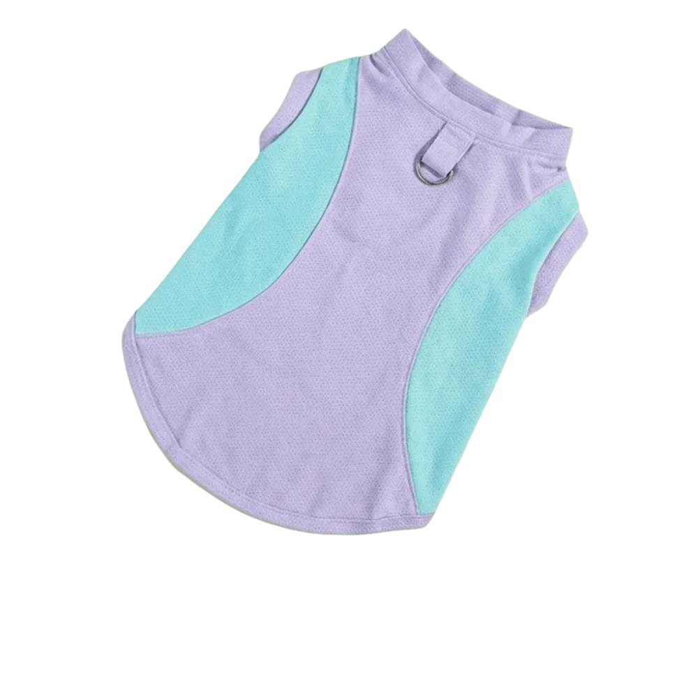 Breathable Mesh Dog Cooling Vest Comfortable Quick Drying Pet Summer Clothes Lightweight with D Ring Pet Tank Top