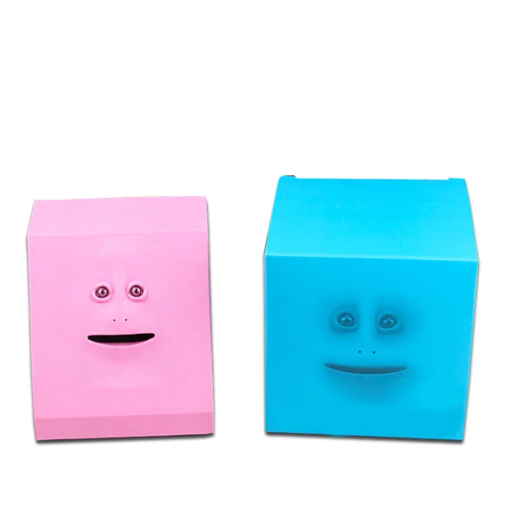 Human Face Money Banks Creative Human Face Eating Money Deposit Box For Room Decoration