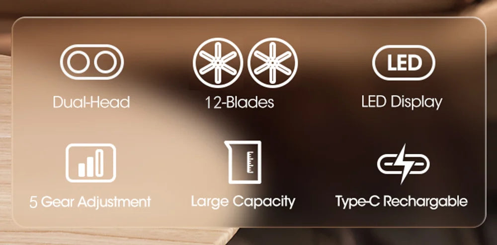 Electric Clothes Lint Remover Hair Ball Trimmer USB Lint Shaver With Double Motor High-Speed Clothes Pellet Fluff Remover