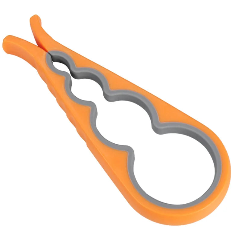 4 in 1, 1pc Non-Slip Grip Multi-Purpose Can Opener for Beer Bottles and Home Kitchen Use