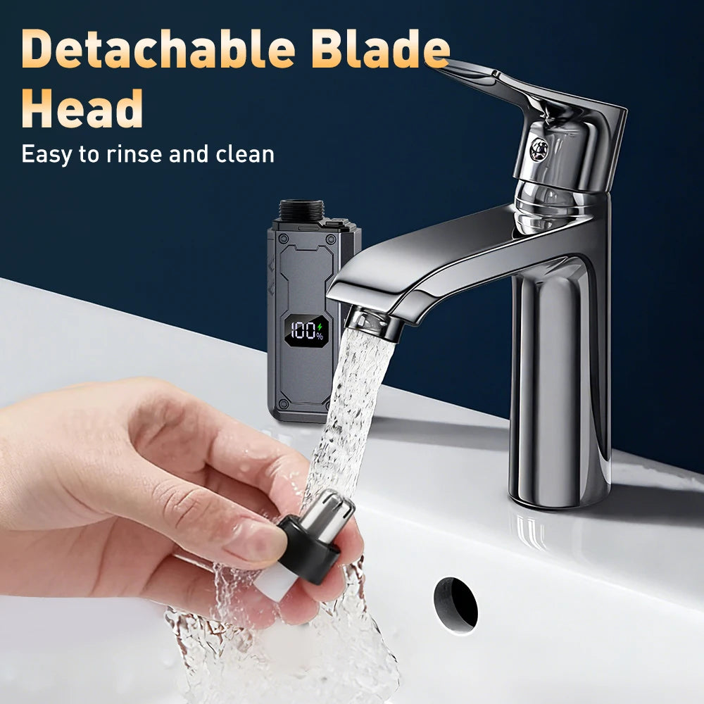 Electric Nose Hair Trimmer Implement Shaver Clipper For Men Women Neck Eyebrow Trimmer Shaver Man Clean Trimer Razor Remover Kit
